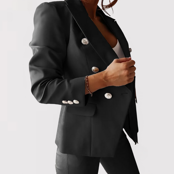 Varina™ | Blazer and High Waisted Pants Set
