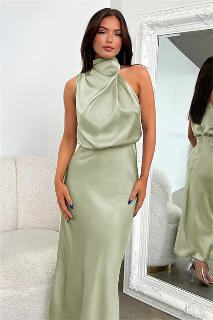 Verona™ | Long Satin Dress