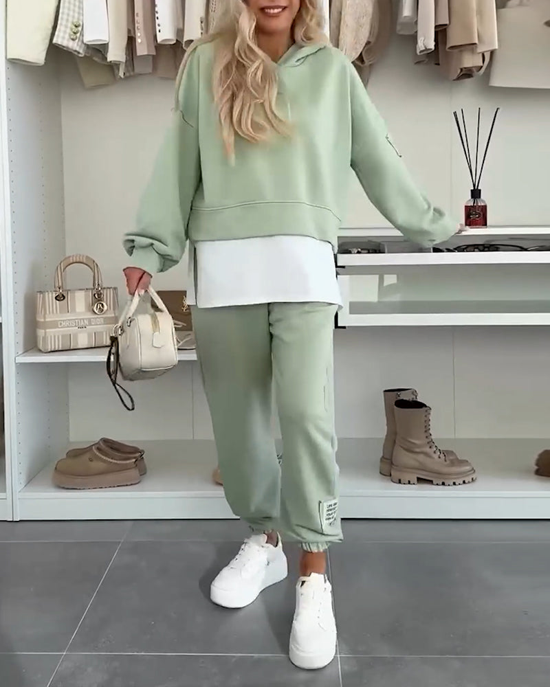MEDELI™ | Casual Hoodie & Pants Lounge Set