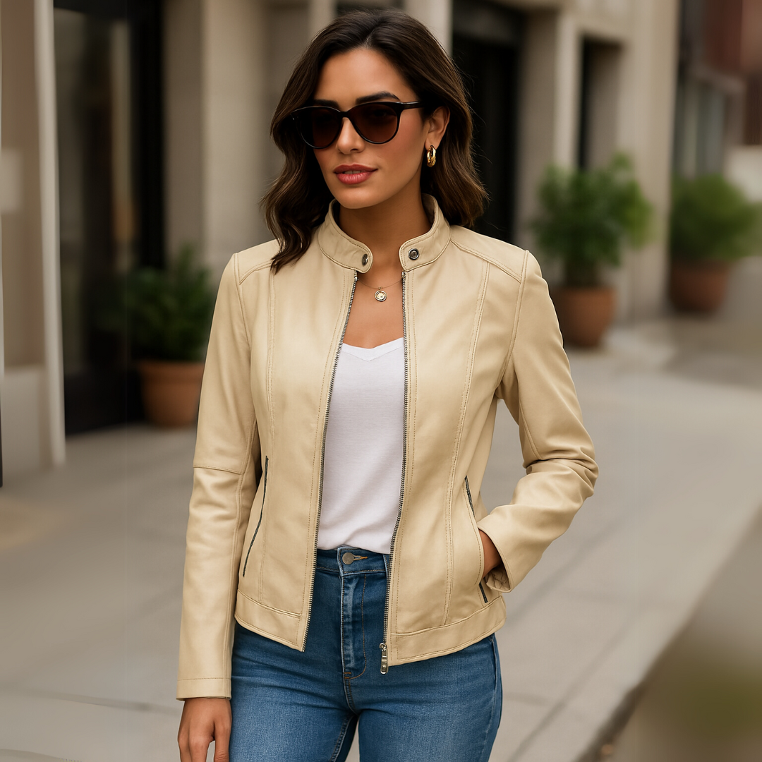 Margaux | Luxury Women's Leather Jacket
