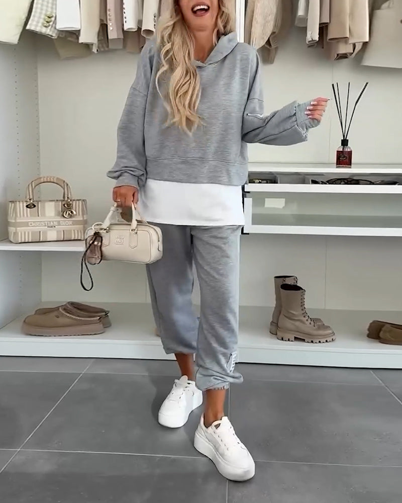 MEDELI™ | Casual Hoodie & Pants Lounge Set