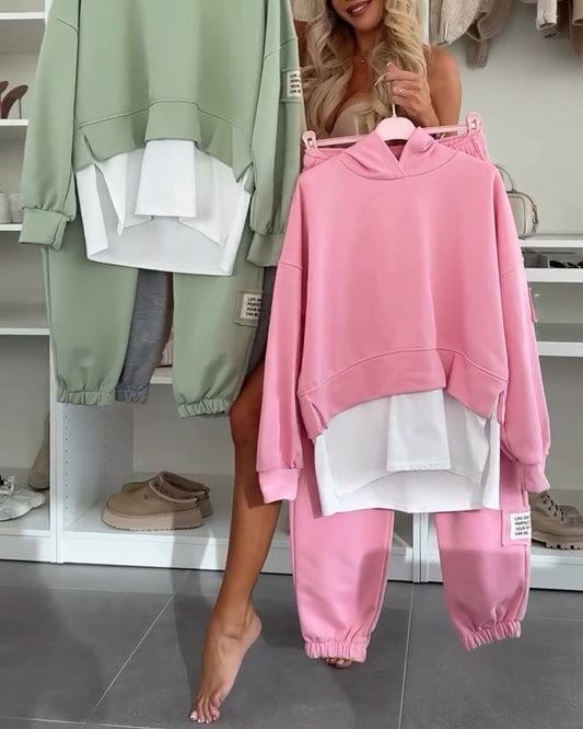 MEDELI™ | Casual Hoodie & Pants Lounge Set