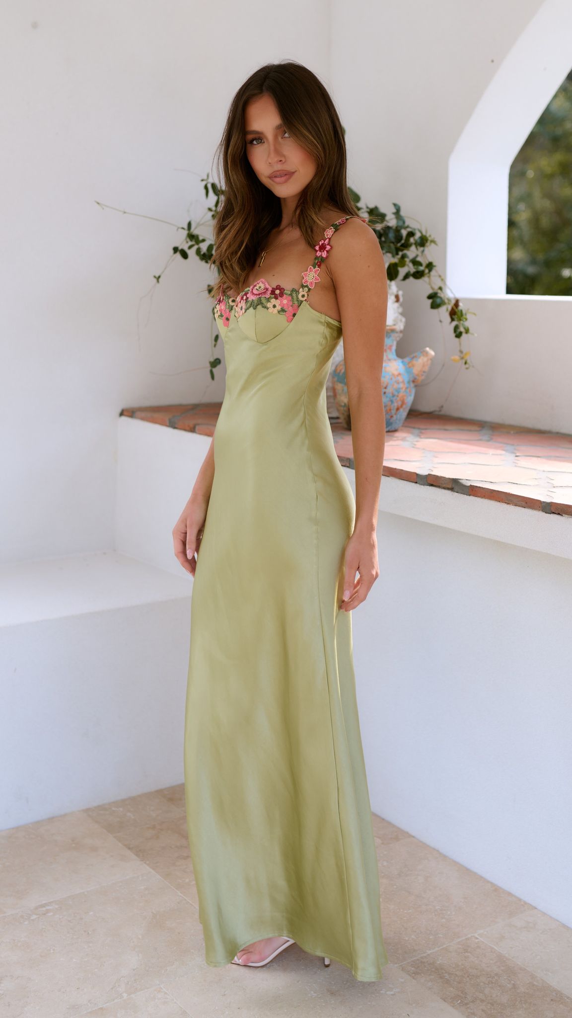 Mayeth | Versatile Strappy Floral Maxi Dress
