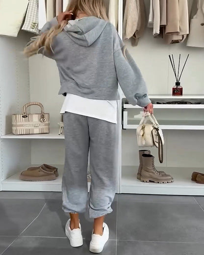 MEDELI™ | Casual Hoodie & Pants Lounge Set