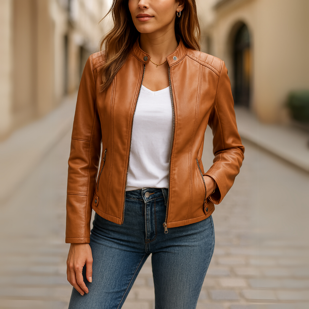 Margaux | Luxury Women's Leather Jacket