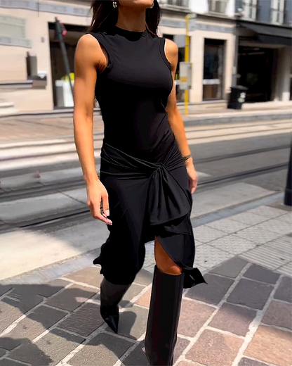 Viana™ | Sleeveless Long Dress