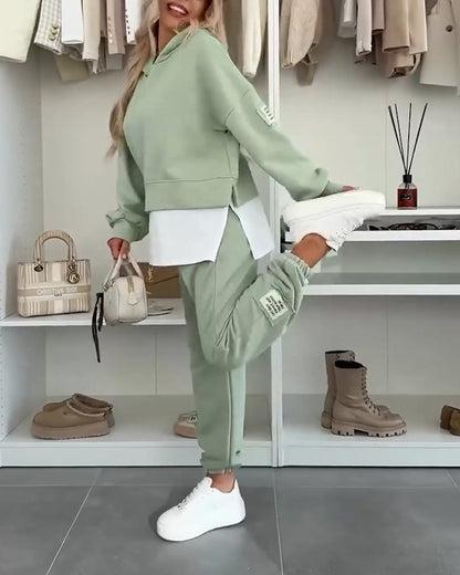 MEDELI™ | Casual Hoodie & Pants Lounge Set