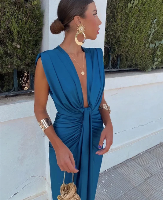 Yvaine | Elegant Pleated Dress