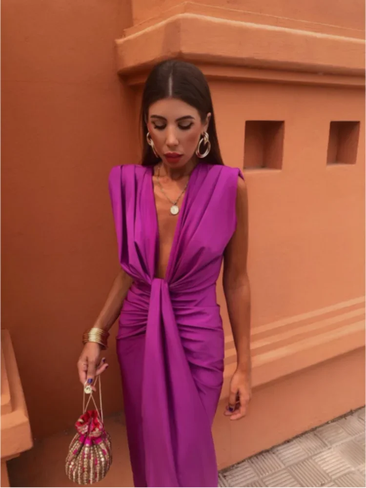 Yvaine | Elegant Pleated Dress