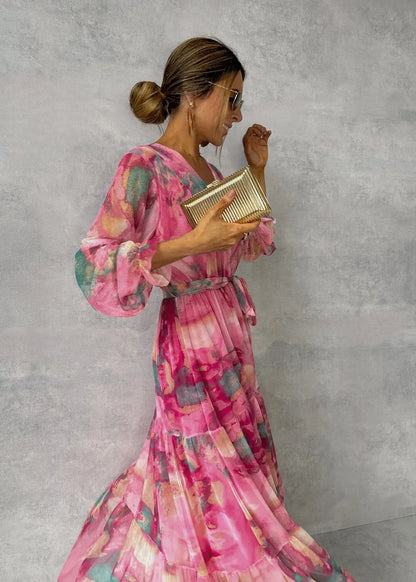 The Gia | Women's Long Sleeve Summer Dress