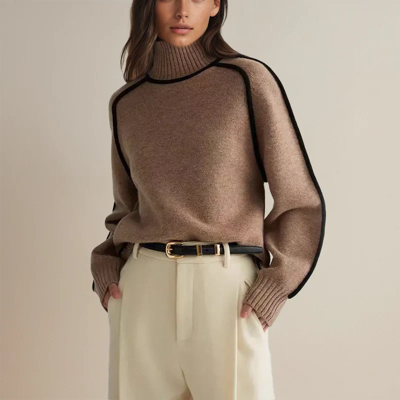 Amandine™ | Turtleneck Sweater