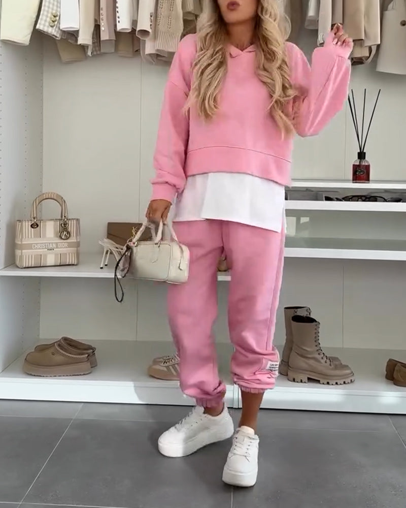 MEDELI™ | Casual Hoodie & Pants Lounge Set