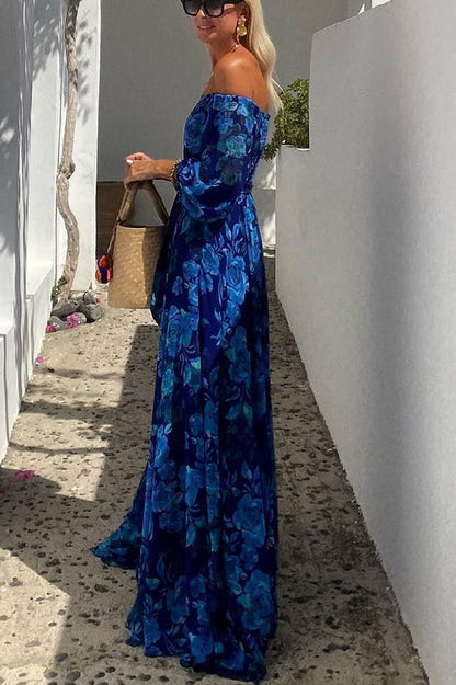 Penelope | Floral Off-Shoulder Maxi Dress