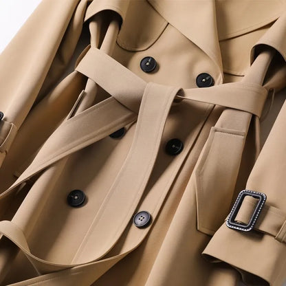 Emilia™ | Elegant Trench Coat