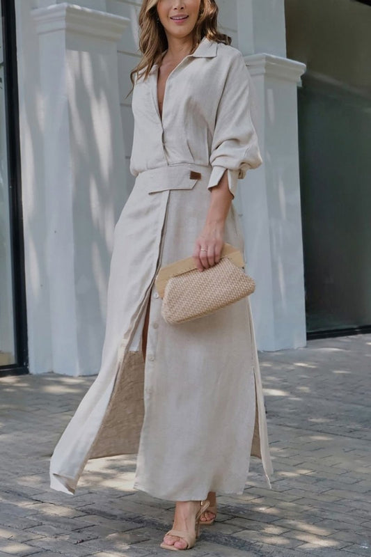Jeanette | feminine V-neckline