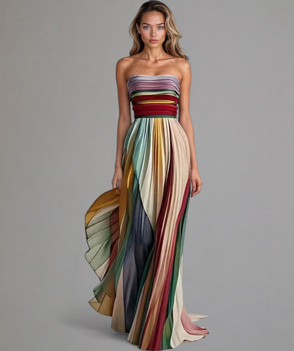 FLORA | Colorful Sleeveless Dress