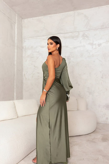Naida™ | Sleeveless High Split Long Dress